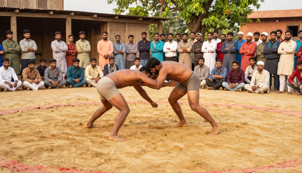 Akhada wrestling culture