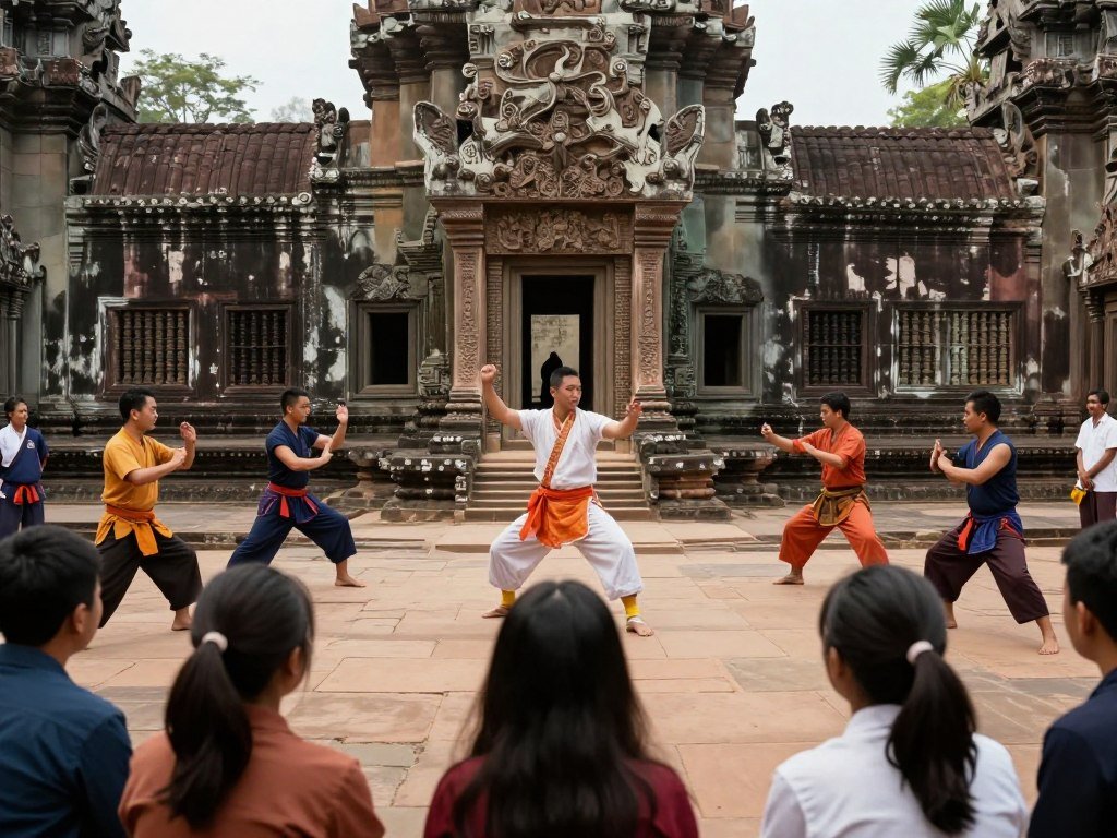 Bokator cultural heritage presentation in Cambodia Bokator cultural heritage presentation in Cambodia