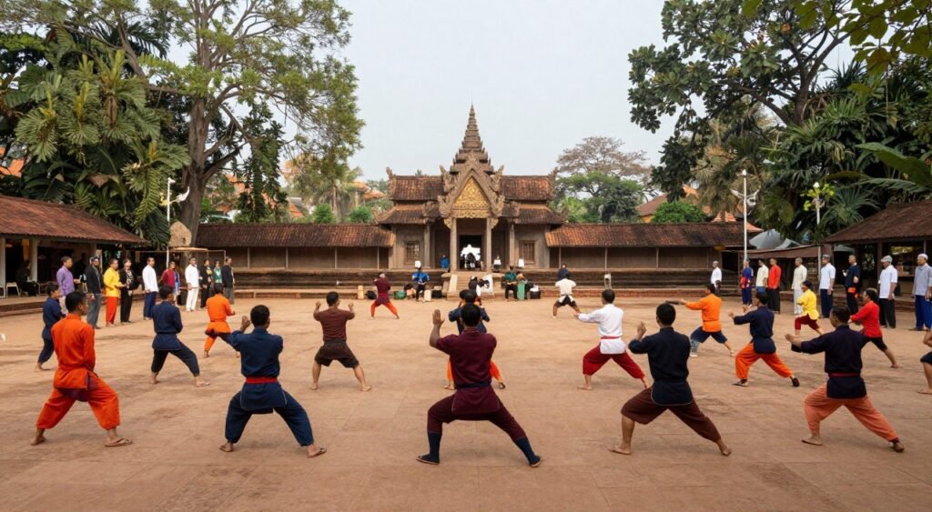 Bokator heritage gathering near Siem Reap Bokator heritage gathering near Siem Reap