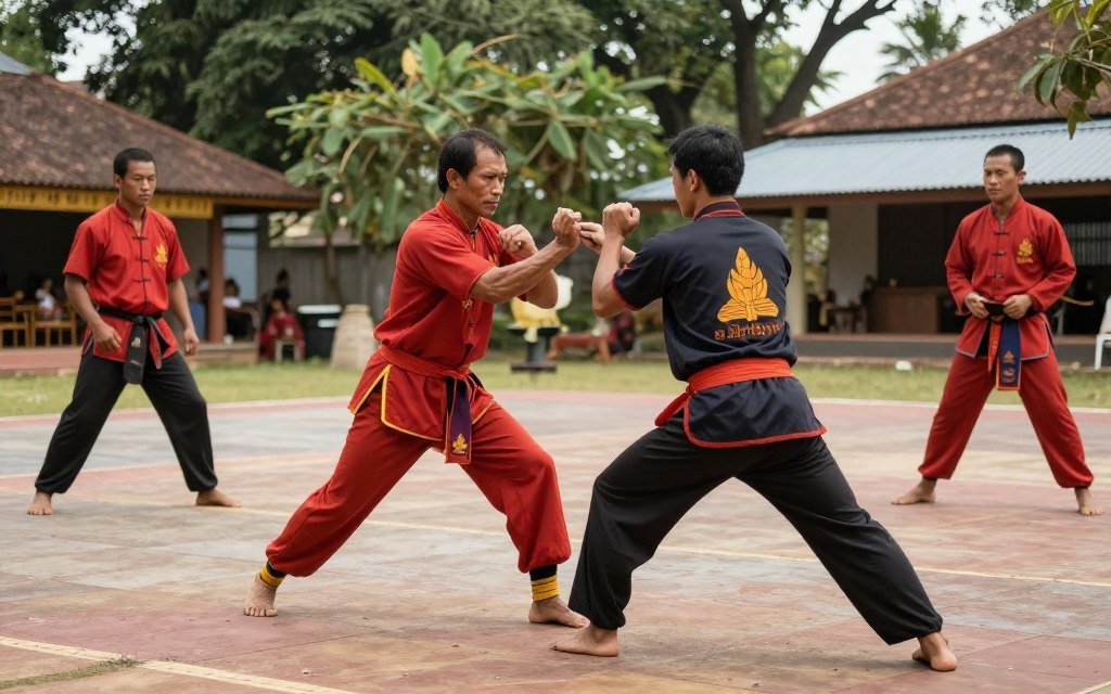Bokator martial art striking and grappling demonstration with safe distance Bokator martial art striking and grappling demonstration with safe distance