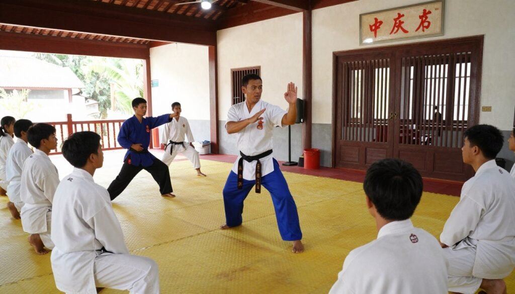 Bokator ranking system FAQ with instructor teaching students Bokator ranking system FAQ with instructor teaching students