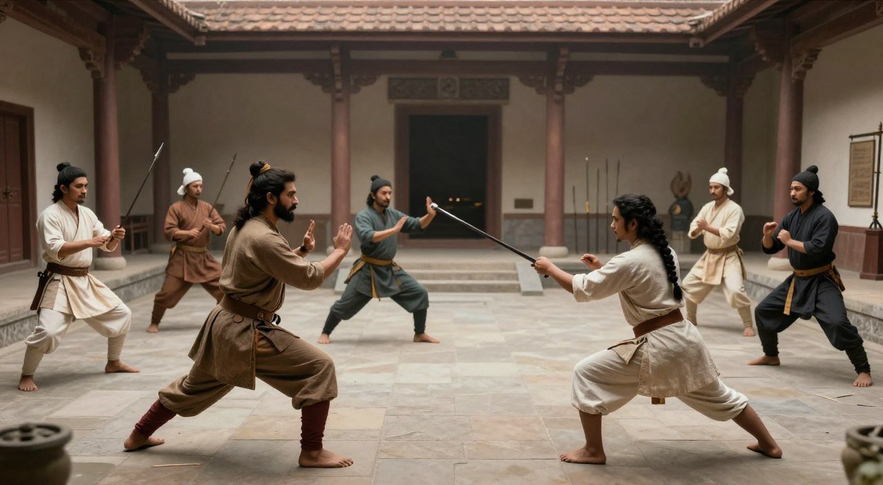 The Four Styles of Musti Yuddha