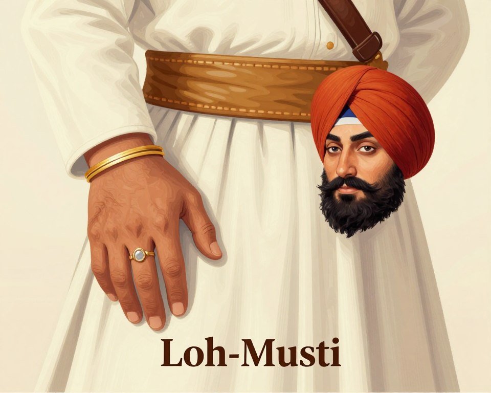 Loh-Musti Punjab traditional iron ring history