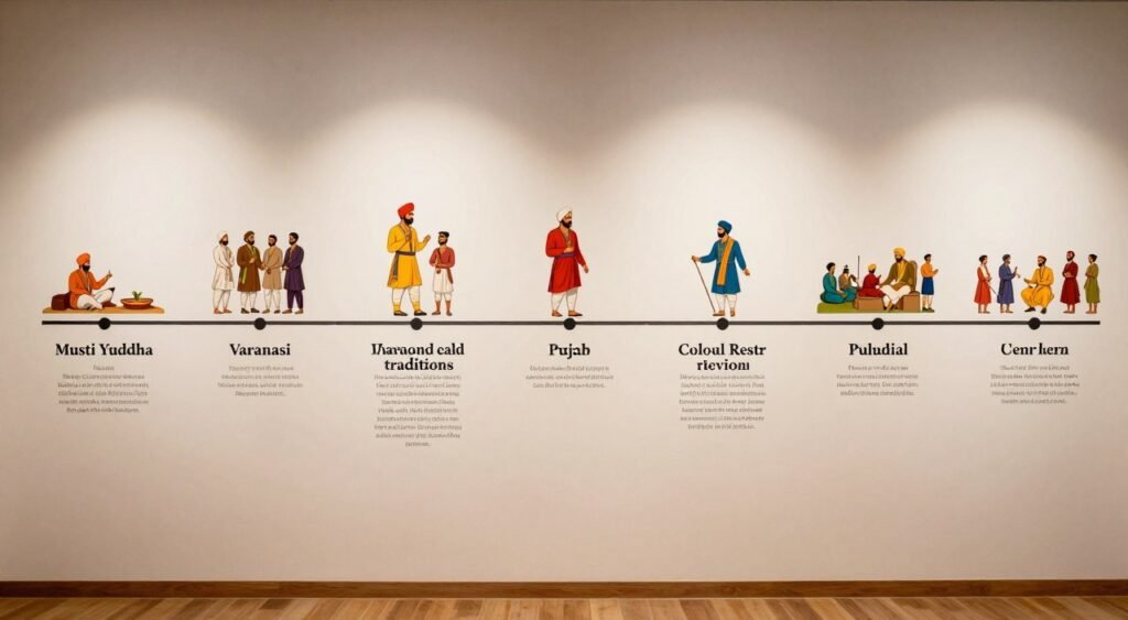 Musti Yuddha historical timeline from ancient India to modern preservation