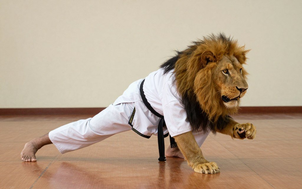 Simhavadivu lion posture movement Simhavadivu lion posture movement