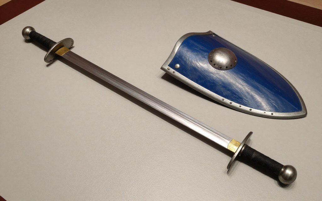 Vaal Paricha sword and shield training Vaal Paricha sword and shield training