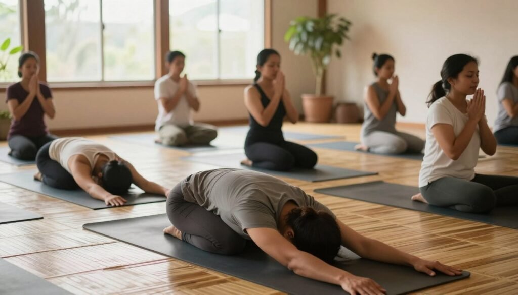 Warm-up and pranayama for Musti Yuddha