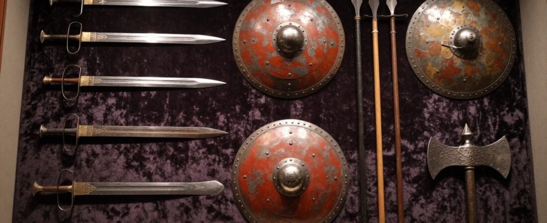 Gatka Weapons: Swords, Maces, Axes and Ranged Weapons